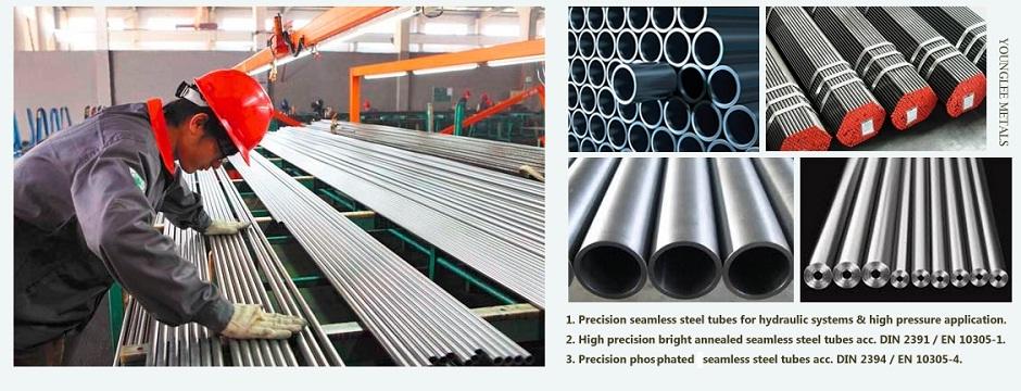 din 2391 tube, carbon steel precision tube, NBK tube